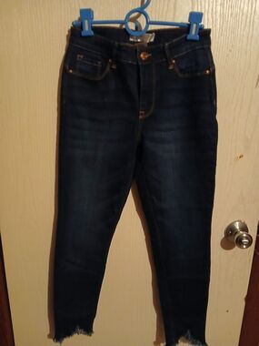 No Boundaries Dark Blue Straight Leg Jeans